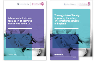 Cosmetic treatments report covers